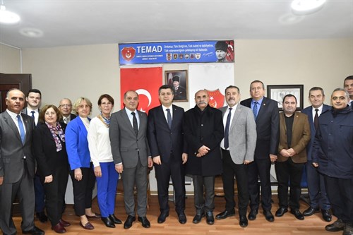 Vali Kırbıyık’tan TEMAD'a Ziyaret