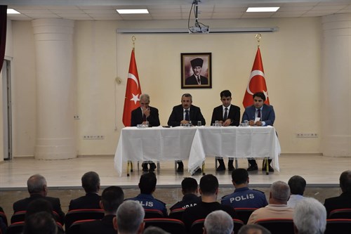 Valimiz Yunus Sezer, İpsala'da Muhtarlar ile Bir Araya Geldi