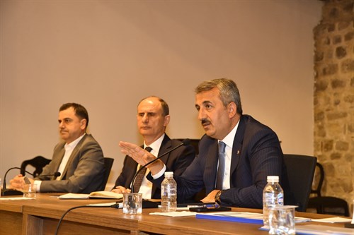 Vali Sezer, Merkez Köy ve Mahalle Muhtarlarımızla Bir Araya Geldi