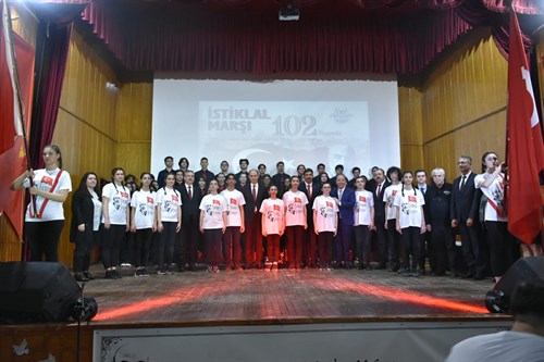 İstiklal Marşı’nın Kabulü ve Mehmet Akif Ersoy’u Anma Günü Etkinlikleri Çerçevesinde Program Düzenlendi